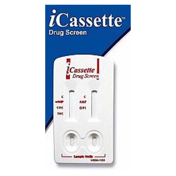 Alere Toxicology-Products Icassette Drug Screen Test Kit 8 Panel 25/Bx - I-DOA-1185