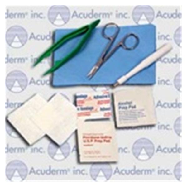 Acuderm Kit Biopsy Punch Acu-Punch 4Mm With Gauze/Scissors/Forceps Sterile Ea, 20 Ea/Bx - PK420
