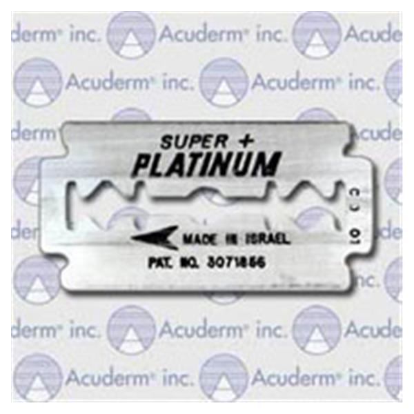 Acuderm Blade Surgical Acu-Razor Standard Stainless Steel Autoclavable Disposable 100/Bx - R100