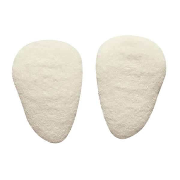 Alimed Pad Orthopedic Hapad Mtrsl Wool/Felt .25 Adhesive Back White Sz Sm 6/Package - 6411