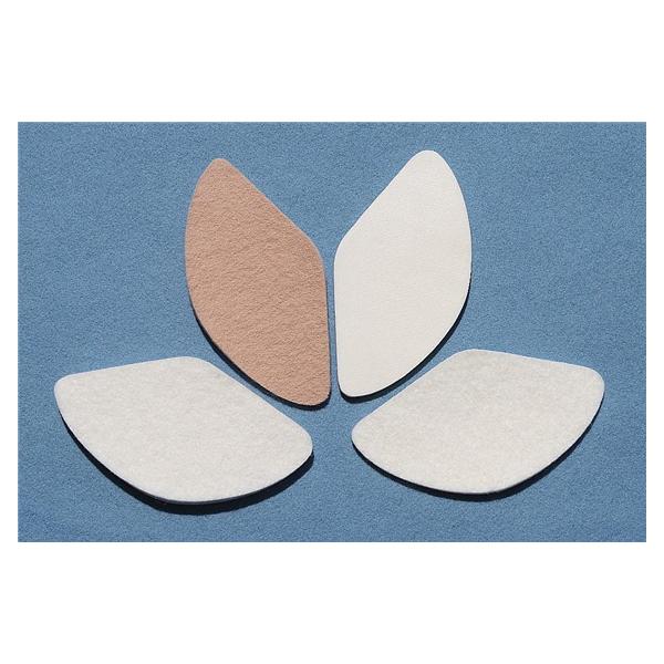 Aetna Felt Corporation Pad Orthopedic Longitudinal Arch Felt 4-5/8X2.5 3/16" Thick White Sz La24 100/Bg - 24219