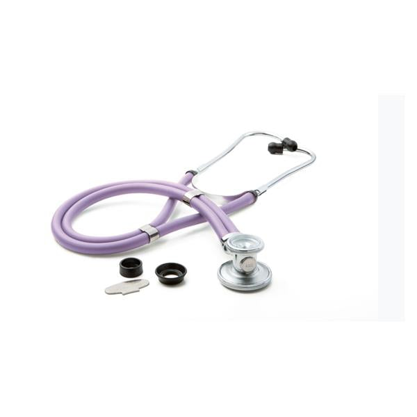 American Diagnostic Corp. Stethoscope Sprague Rappaport Adscope 641 Lavender Adult/Pediatric 30" 2-Head Ea - 641LV