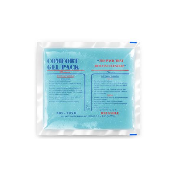 Accurate Manufacturing Pack Hot/Cold Comfort Personalized 6X7" Gel Blue 30/Ca - CGP7PERS