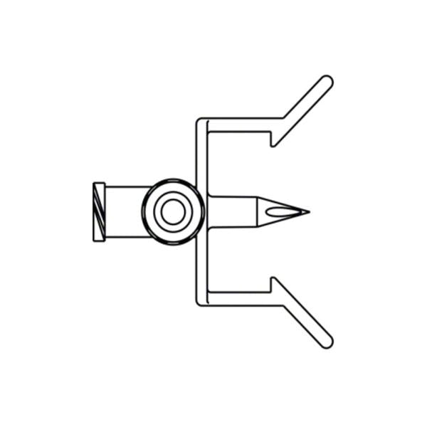B. Braun Medical Pin Dispensing Mini-Spike Ndls Fltr Luer Lock Connector 50/Case - 412004
