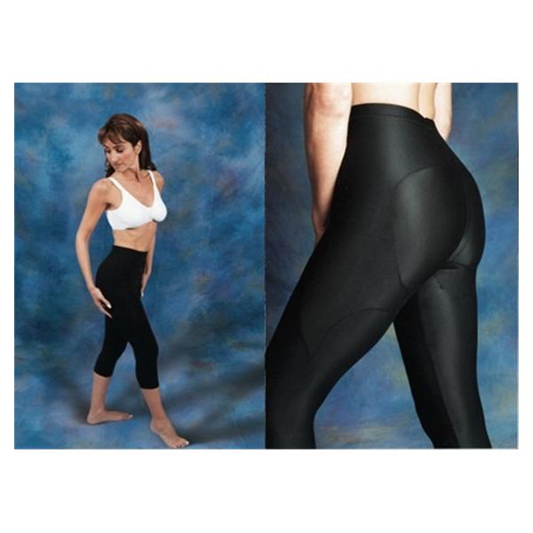 ES Medical Legging Compression Capri Length Xl Women Black Ea - PO5CXL
