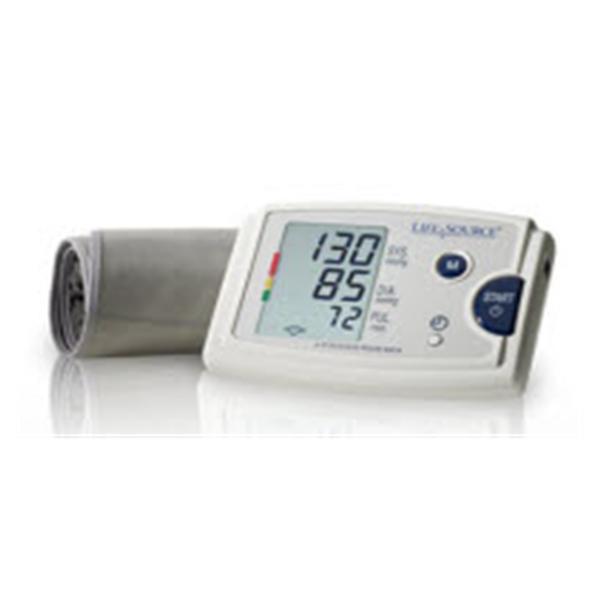 A&D Engineering Monitor Blood Pressure Lifesource Premium Adult Arm Digital Display Gray Ea - UA-787EJ