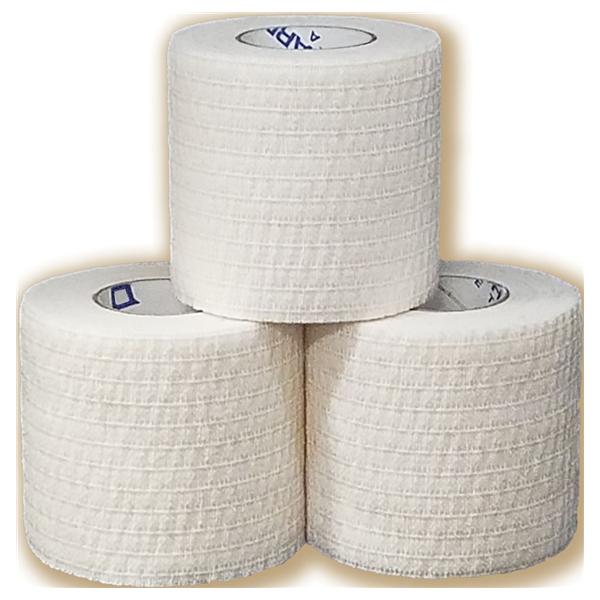 Arrowhead Athletics Tape Athletic Arrow-Lite Poly Blend Fabric/Elastic 3"X7.5Yd Cohesive White 16/Ca - AL300