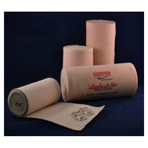 Ambra Leroy Medical Bandage Supreme 3"X5Yd Elastic Tan Not Made With Natural Rubber Latex 10/Bx - 71350