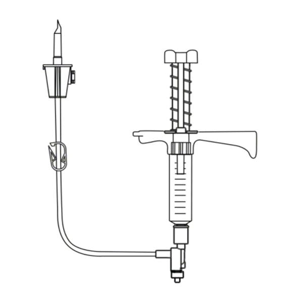 B. Braun Medical Fluid Dispensing Set Multi-Ad 10Cc Ll Syr Luer Lock Universal Spike 41" 10/Case - 513506