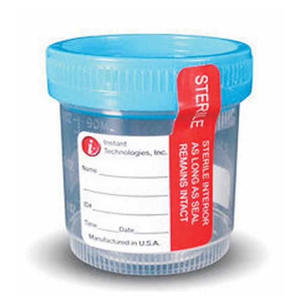 Alere Toxicology-Products Specimen Collection Cup With Blue Cap/Temperature Strip/Security Seal 90Ml 25/Bx, 15 Bx/Ca - 190058