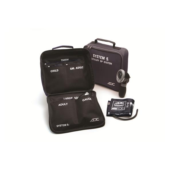 American Diagnostic Corp. Kit Bp Cf Multikuf System 5 10X9X4 Chld/Adlt Sz 9-13 Arm/Thgh 300Mmhg Nvy Ea - 740-N
