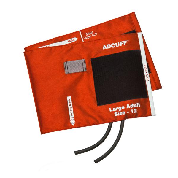 American Diagnostic Corp. Cuff & Bladder Bp Adcuff F/ Plm Styl Instrmnt 34-50 Lg Adlt 12 Arm Orng Ea - 845-12XOR-2