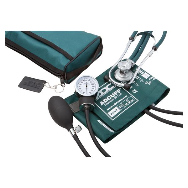 American Diagnostic Corp. Aneroid Kit Sprague Pro'S Combo Ii Teal Adult 23-40Cm 300Mmhg Ea - 768-641-11ATL