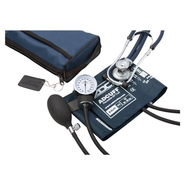 American Diagnostic Corp. Aneroid Kit Sprague Pro'S Combo Ii Navy Adult 23-40Cm 300Mmhg Ea - 768-641-11AN