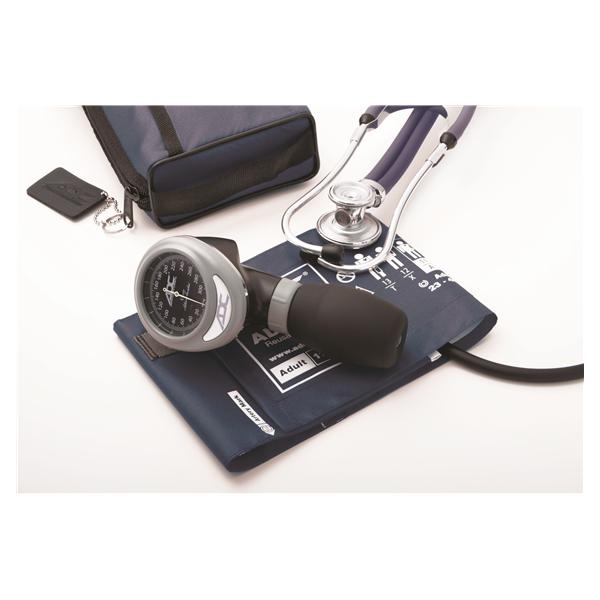 American Diagnostic Corp. Aneroid Kit Sprague Pro'S Combo I Navy Adult 23-40Cm 300Mmhg Ea - 788-641-11AN