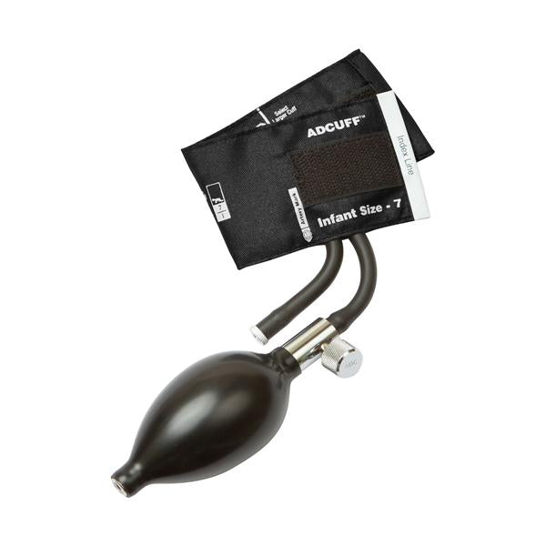 American Diagnostic Corp. Inflation System Bp Diagnostix Adcuff F/ Mercurial 9-14 Inf 7 Arm 50Cm/25 Blk Ea - 865-7IBK