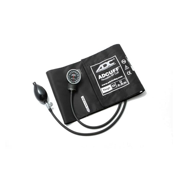 American Diagnostic Corp. Sphygmomanometer Aneroid Diagnostix 720 Series 40-66 13 Adlt Thgh Dl Dspl Blk Ea - 720-13TBK