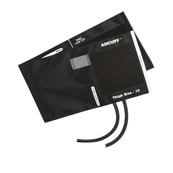 American Diagnostic Corp. Cuff & Bladder Blood Pressure Adcuff F/ Plm Styl Anrd 40-66 Adlt 13 Thigh Blk Ea - 845-13TBK-2