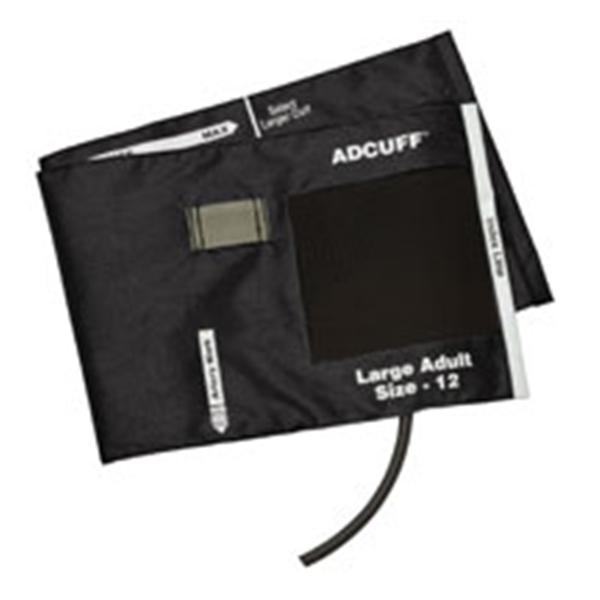 American Diagnostic Corp. Cuff & Bladder Bp Adcuff F/ Plm Styl Instrmnt 34-50 Lg Adlt 12 Arm Blk Ea - 845-12XBK-1F