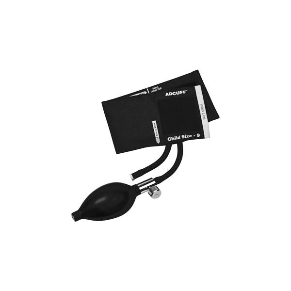 American Diagnostic Corp. Inflation System Bp Adcuff F/ Mercurial 13-19.5 Chld 9 Arm 50Cm/25 Blk Ea - 865-9CBK