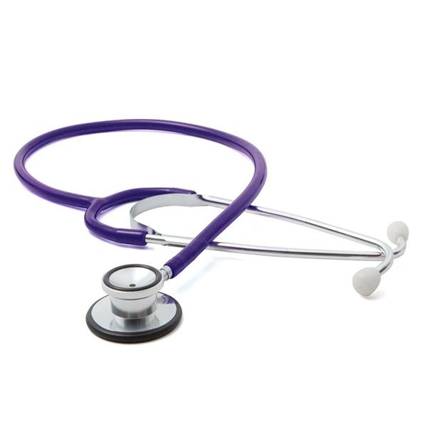 American Diagnostic Corp. Stethoscope Classic Proscope 670 Purple Adult 32.25" Nonchill 2-Head Ea - 670V