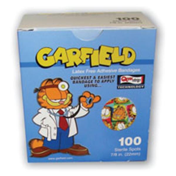 Aso Corporation Bandage Spot Plastic Careband 7/8" Flexible Garfield Lf 12Bx/Ca - GAR5561