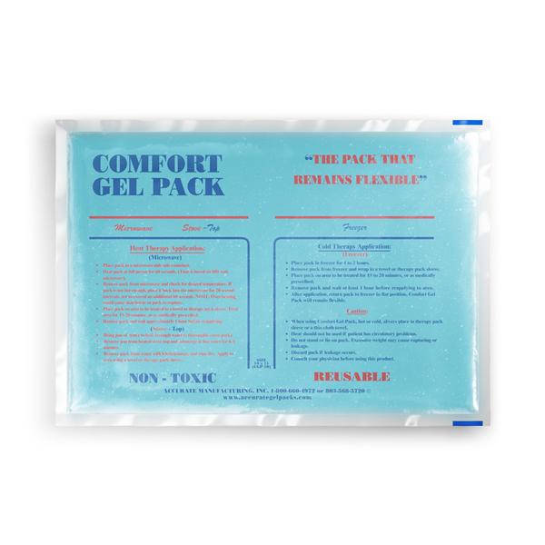 Accurate Manufacturing Pack Hot/Cold Comfort 10X15" Gel Blue 12/Ca - CGP10
