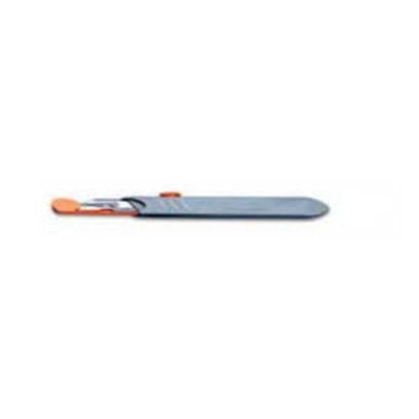 Ansell Sandel Medi Solutions Scalpel #10 #3 Handle Shield/Time Out Sleeve Sterile 96/Ca - 2210-N