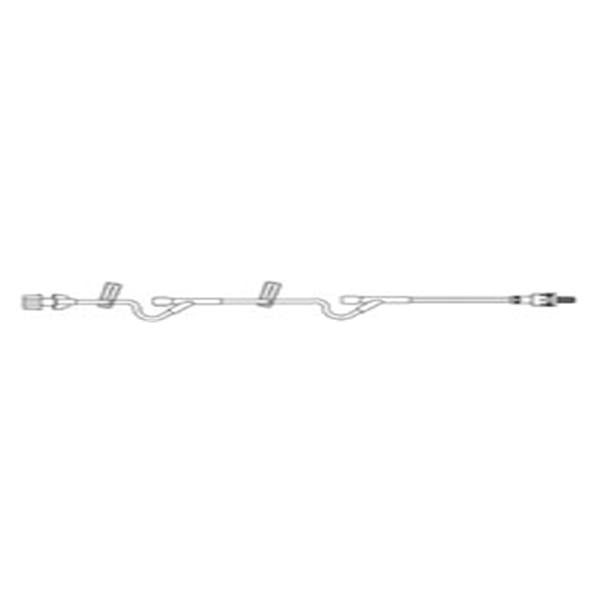 Amsino International Iv Extension Set Amsafe 32 2 Y-Injection Sites Female/Rotating Male Luer Lock Ea, 50 Ea/Ca - 3201