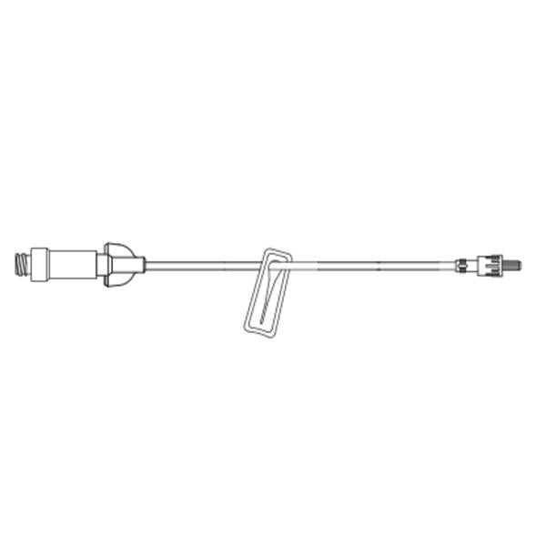 Amsino International Iv Extension Set Needleless 7" Rotating Male Luer Lock 50/Ca - AE3107
