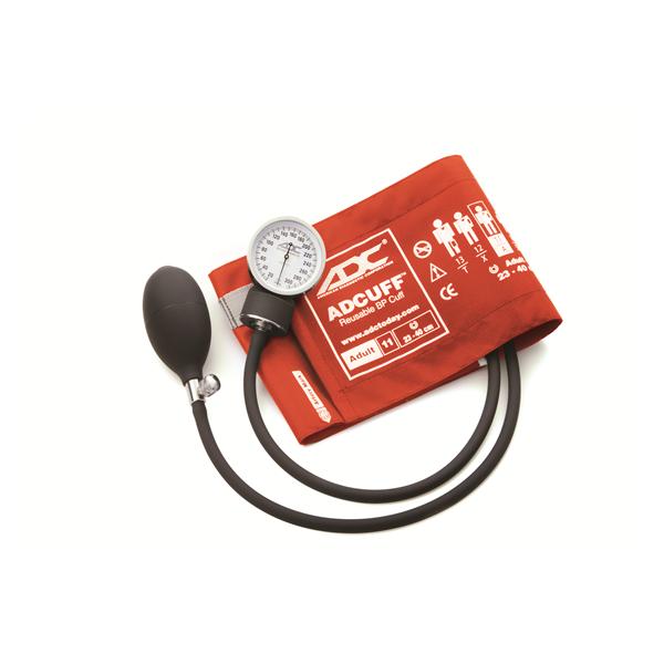 American Diagnostic Corp. Sphygmomanometer Aneroid Prosphyg 760 Series 23-40 11 Adlt Arm Dl Dspl Orange Ea - 760-11AOR
