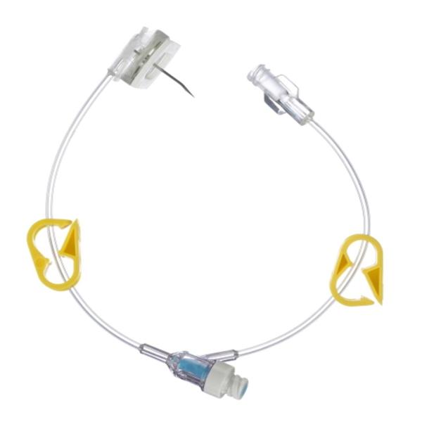 B. Braun Medical Infusion Set Whin Safe 90Deg Hbr 20Gx.75 Inj 8" Priming Volume 0.7Ml 25/Box, 4 Bx/Ca - 585112