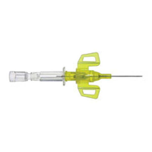 B. Braun Medical Catheter Iv Introcan Safety Safety 24Gx3/4" With Wings Yellow 50/Box, 4 Bx/Ca - 4251127-02