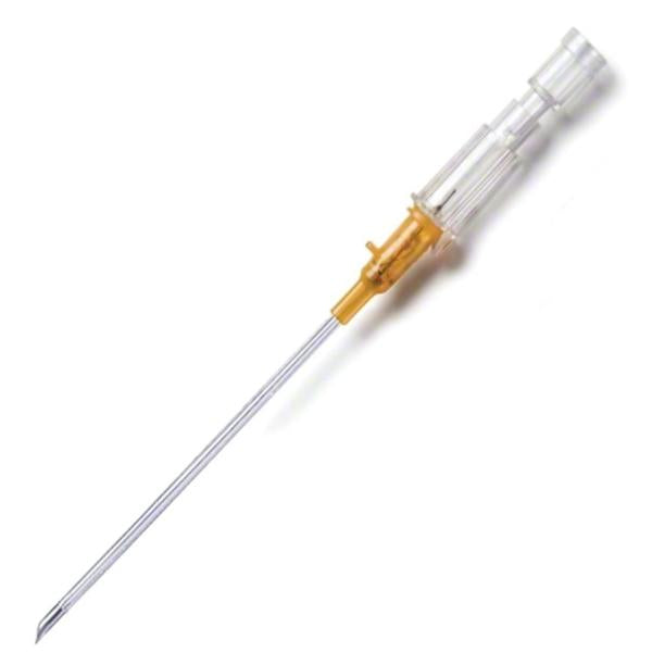 B. Braun Medical Catheter Iv Introcan Safety Safety Straight 14Gx1-1/4" W/O Wings Orange 50/Bx, 4 Bx/Ca - 4251890-02