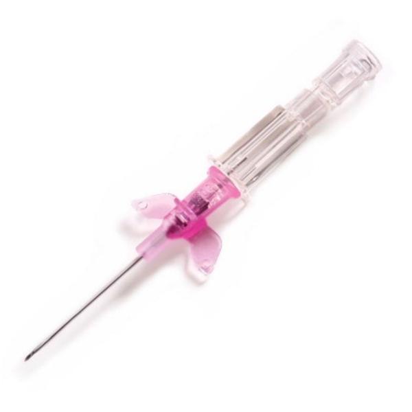 B. Braun Medical Catheter Iv Introcan Safety Safety 20Gx1" With Wings Pink 50/Bx, 4 Bx/Ca - 4254546-02