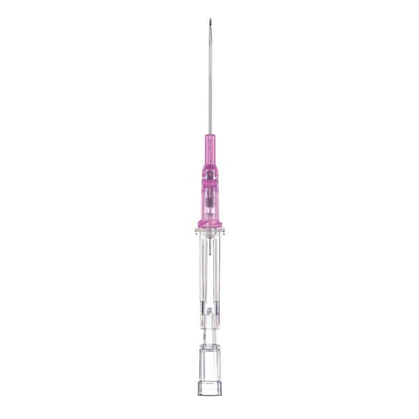 B. Braun Medical Catheter Iv Introcan Safety Safety Straight 20Gx1" W/O Wings Pink 50/Bx, 4 Bx/Ca - 4252543-02