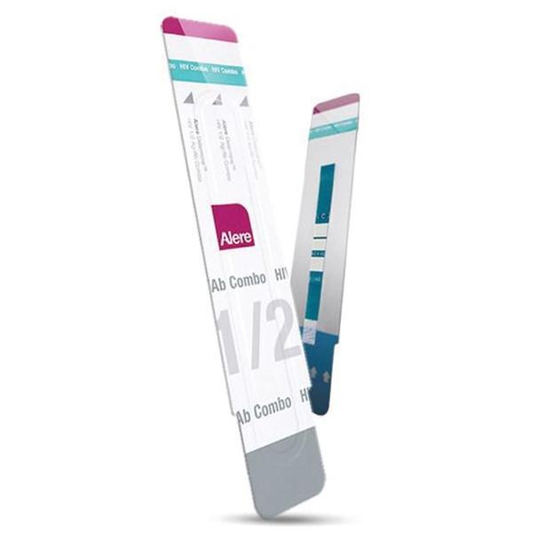 Abbott Rapid DX N.America Determine Hiv 1/2 Ag/Ab Test Kit Clia Wvd F/ Fngrstk Wb 25 Tests 25/Bx - 7D2648