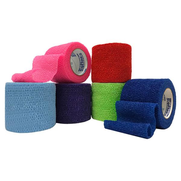 Andover Coated Products Bandage Coflex 3"X5Yd Compression Elastic Colorpack Lf Non-Sterile 24/Ca - 5300CP-024