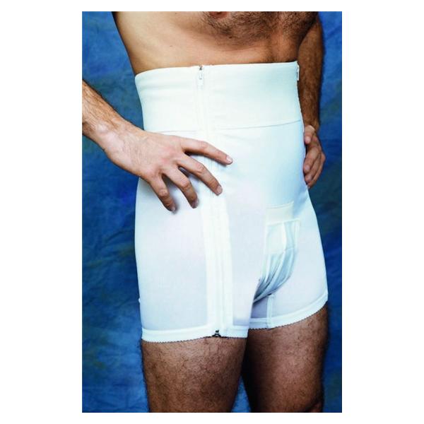 ES Medical Garment Compression Abdominal Xl Men White Ea - PP14XL
