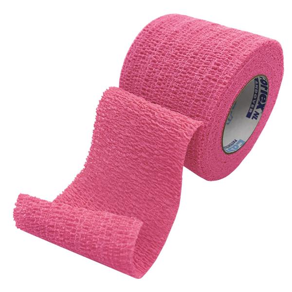 Andover Coated Products Bandage Coflex 1.5"X5Yd Compression Elastic Neon Pink Lf Non-Sterile 48/Case - 5150NP-048