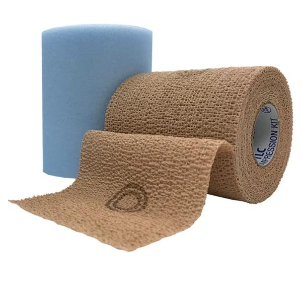 Andover Coated Products Bandage Coflex Compression Elastic 2 Layer Tan 8/Ca - 7802TLC-TN