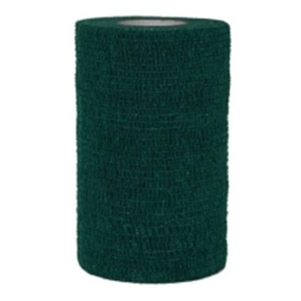 Andover Coated Products Bandage Coflex 1.5"X5Yd Compression Elastic Green Latex Non-Sterile 48/Case - 7150GR-048