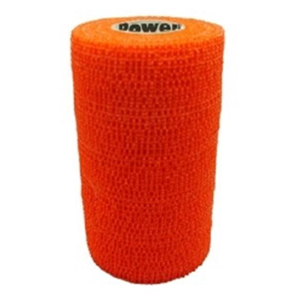 Andover Coated Products Tape Compression Powerflex Elastic 1.5"X6Yd Cohesive Orange 32/Ca - 3715OR-032