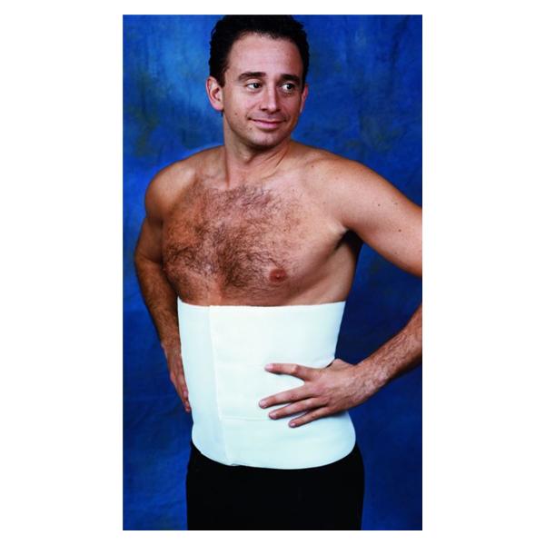ES Medical Binder Compression Deluxe Adult Abdominal Cotton-Like Wht Sz 12" Small/Medium Ea - PP12A