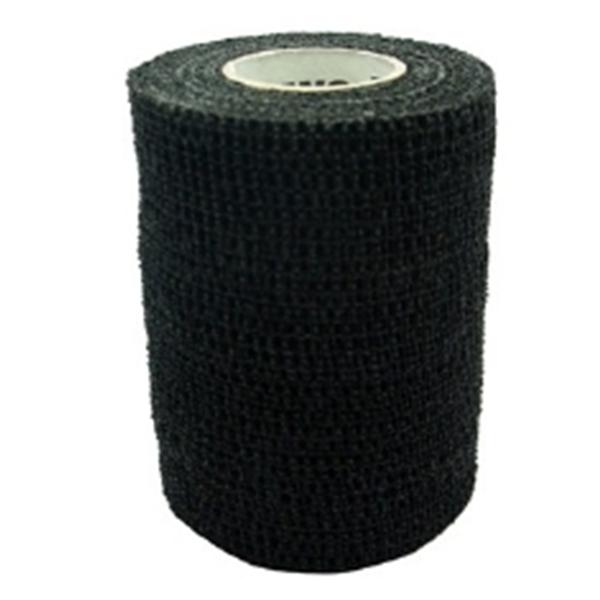 Andover Coated Products Bandage Coflex 1.5"X5Yd Compression Elastic Black Latex Non-Sterile 48/Case - 3150BK-048