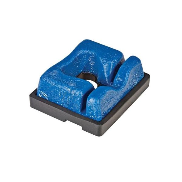 Alimed Positioner Rest Hd Freedom Prone Square Viscoelastic Black/Blue 9X10-5/8X5.25 Ea - 938107