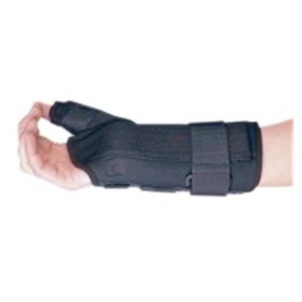 Alimed Splint Spica Ossur Formfit Adult Wrist/Thumb Black Size Large Left Ea - 51272/NA/LL