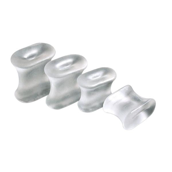 Alimed Spacer Visco-Gel Toe Gel Translucent White Size Small 4/Package - 65509