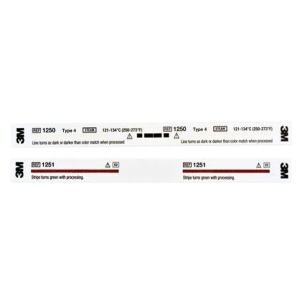 3M Healthcare Tape Indicator Comply For Sterilization 240X4/Case - 1251
