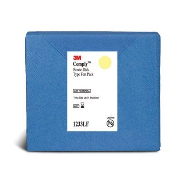 3M Healthcare Indicator Bowie Dick Comply Test Pack For Steam Sterilizers Each, 30 Ea/Ca - 1233LF